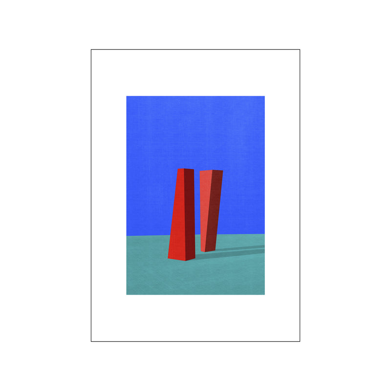A Pair — Art print by The Poster Club x Teklan from Poster & Frame