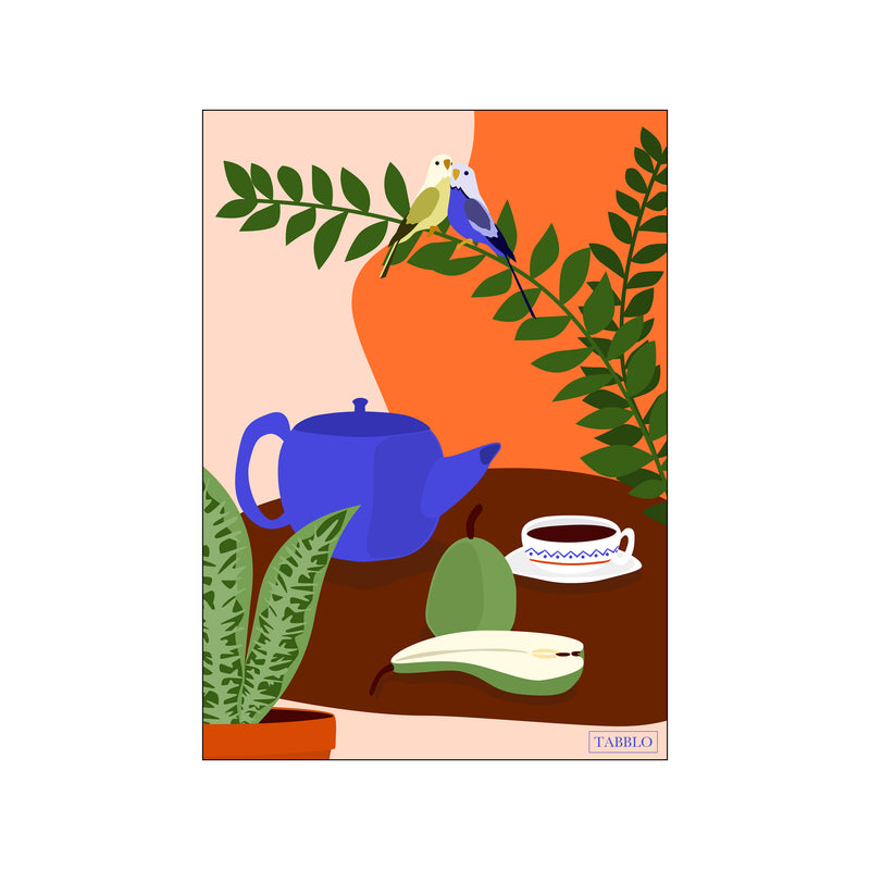 Blue Tea — Art print by Tabblo from Poster & Frame