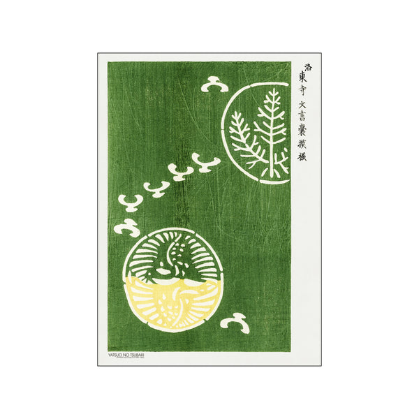 Woodblock Print Green — Art print by Taguchi Tomoki from Poster & Frame
