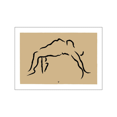 Talking To Myself — Art print by Prints Please from Poster & Frame