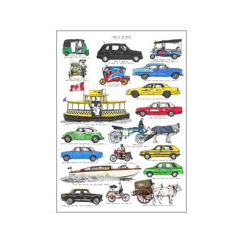 Taxaer — Art print by David Sparshott from Poster & Frame