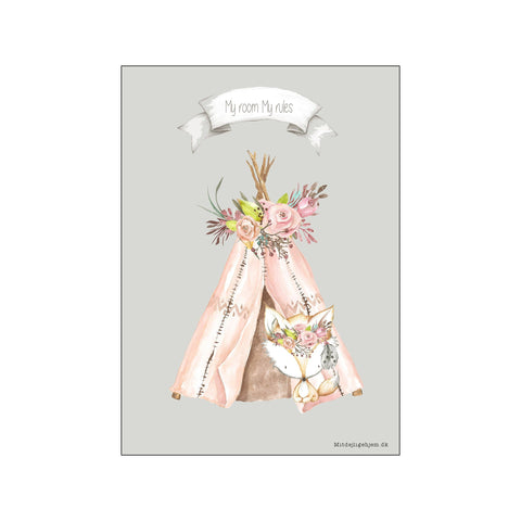 Tipi — Art print by MitDejligeHjem from Poster & Frame