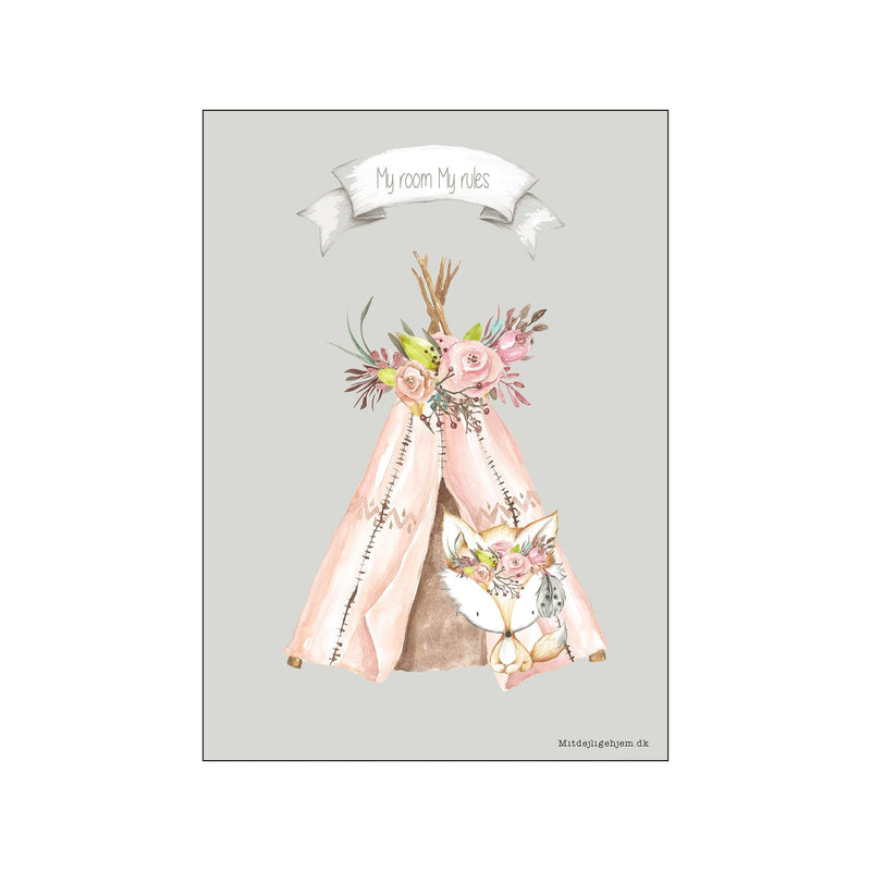 Tipi — Art print by MitDejligeHjem from Poster & Frame