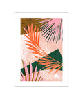 Colourful Terrazzo Leaf 2 of 3 — Art print by Violets Print House from Poster & Frame