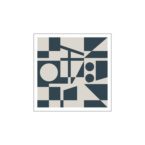 The Art Crane No 1 - Blue — Art print by Rune Elmegaard from Poster & Frame