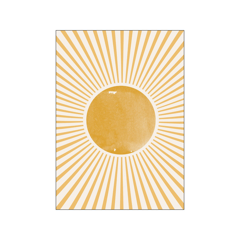 Boho Sun — Art print by THE MIUUS STUDIO from Poster & Frame