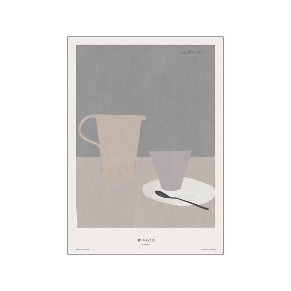 The Quiet Hour - Simple stilleben — Art print by By Garmi from Poster & Frame