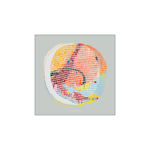 The earth, colourfull — Art print by Fōmu illustrations from Poster & Frame
