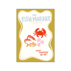 The Fish Market — Art print by Engberg Studio from Poster & Frame