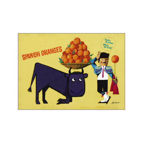 The Friendly Bullfighter - Version 2 — Art print by Ib Antoni from Poster & Frame