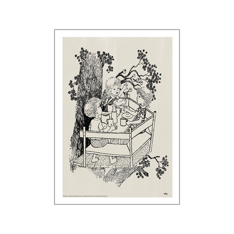 The Wood Cabin - Lotta — Art print by Astrid Lindgren from Poster & Frame