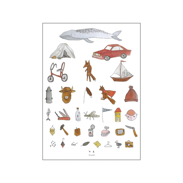 Boys — Art print by Tiny Goods from Poster & Frame