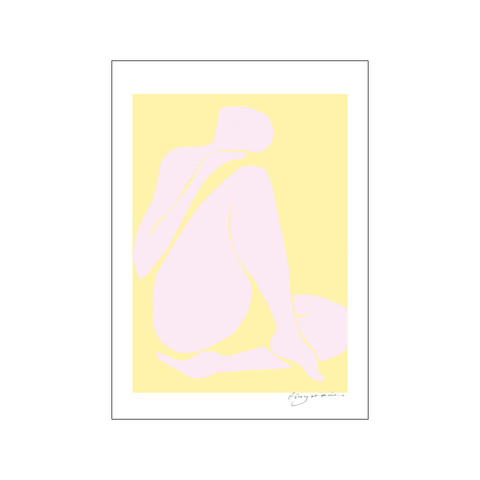 Lilac Intimacy — Art print by The Poster Club x Tiny Stories from Poster & Frame