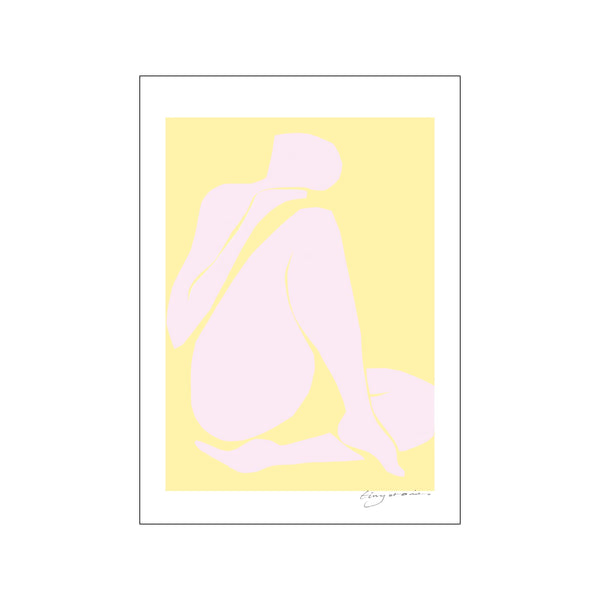 Lilac Intimacy — Art print by The Poster Club x Tiny Stories from Poster & Frame