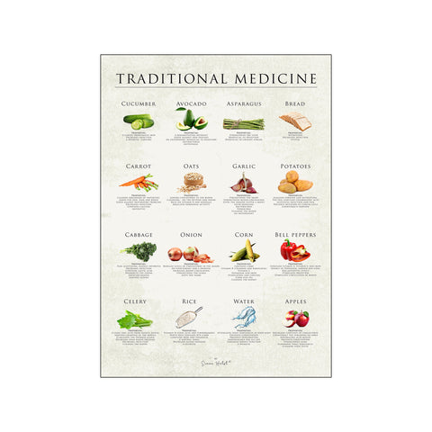 Traditional Medicine — Art print by Simon Holst from Poster & Frame