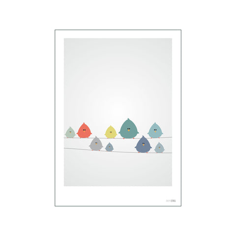 Trækfugle — Art print by Min Streg from Poster & Frame