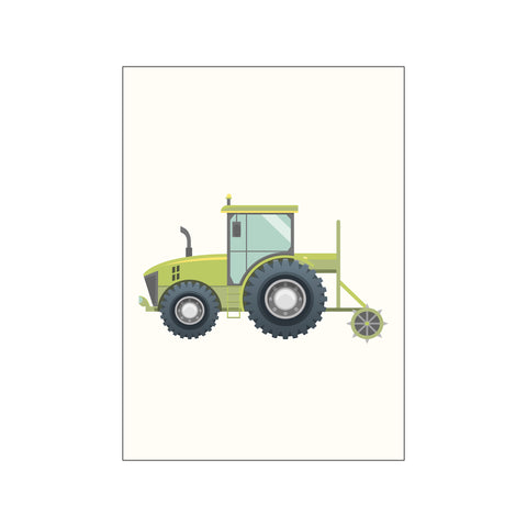 Traktorer plakatsæt – Børneplakat 3/3 — Art print by Citatplakat from Poster & Frame