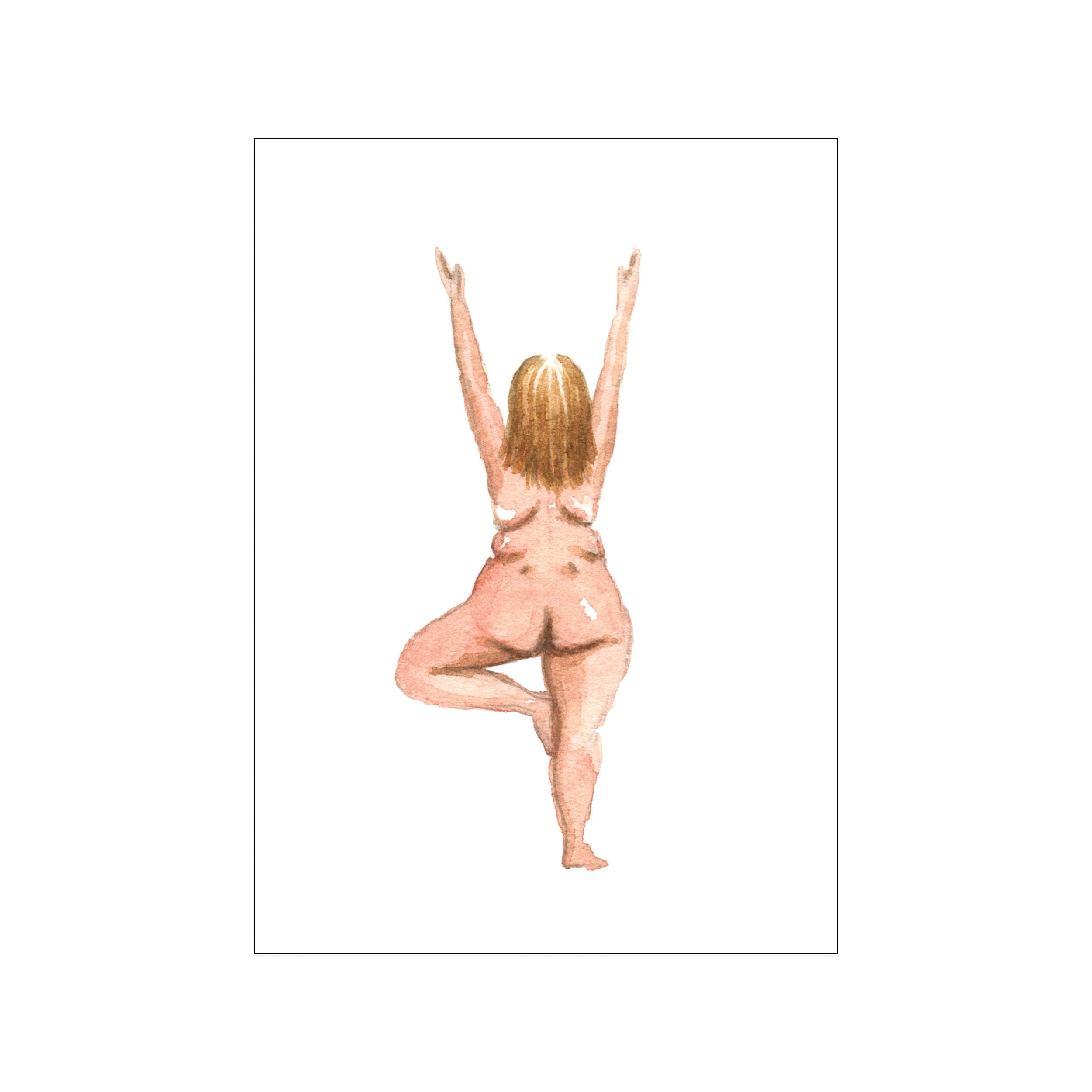 Tree pose – Poster & Frame Art Group
