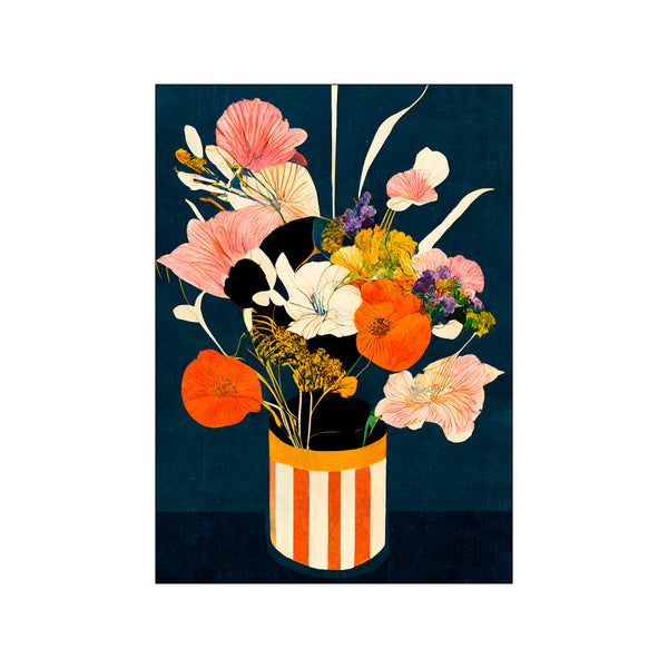 Flowers At Night — Art print by Treechild from Poster & Frame