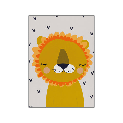 Little Lion — Art print by Treechild from Poster & Frame