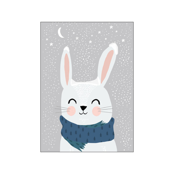 Snow Bunny — Art print by Treechild from Poster & Frame