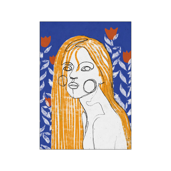 The Tulip Girl — Art print by Treechild from Poster & Frame