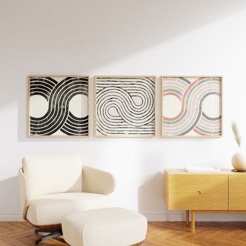 Perfect Trio No. 001 - Posters 50 x 50 cm