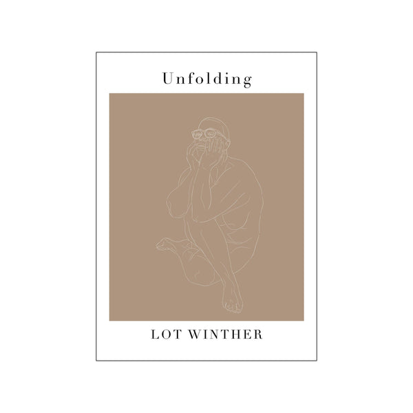 Unfolding — Art print by Lot Winther from Poster & Frame