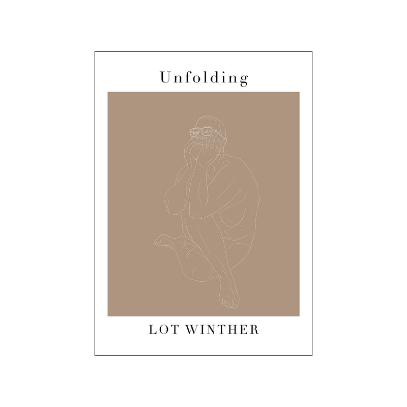 Unfolding — Art print by Lot Winther from Poster & Frame