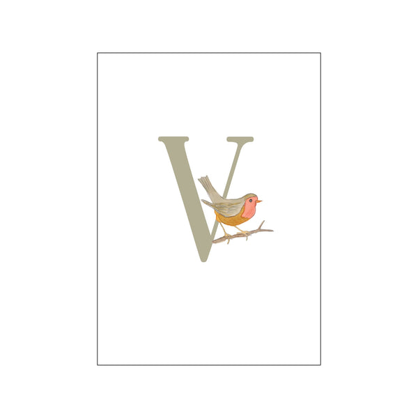 V-Vogel — Art print by Tiny Goods from Poster & Frame