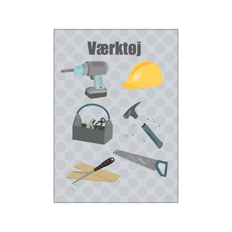 Værktøj — Art print by Willero Illustration from Poster & Frame