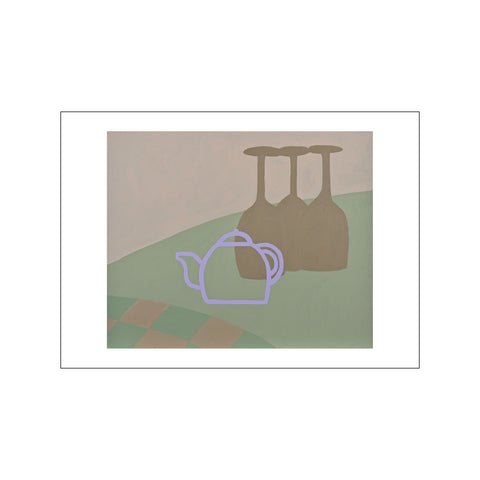 Still Life with Teapot — Art print by Valeryia van der Meer from Poster & Frame