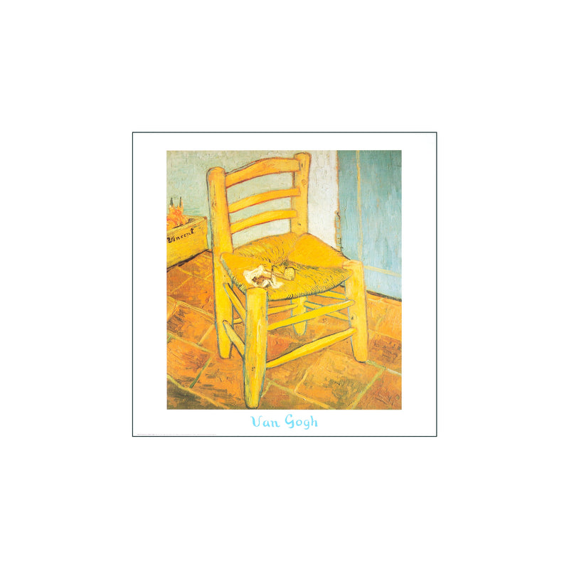Vincent's chair — Art print by Vincent Van Gogh from Poster & Frame