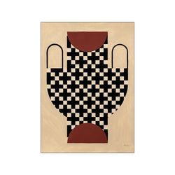 Vase With Cross Pattern — Art print by The Poster Club x Studio Paradissi from Poster & Frame
