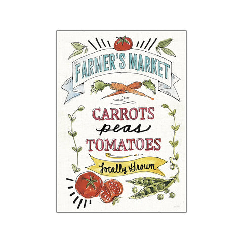 Veggie Market VI — Art print by Wild Apple from Poster & Frame