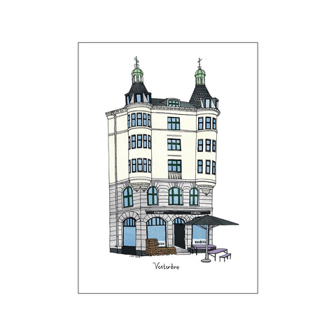 Vesterbro — Art print by Line Malling Schmidt from Poster & Frame