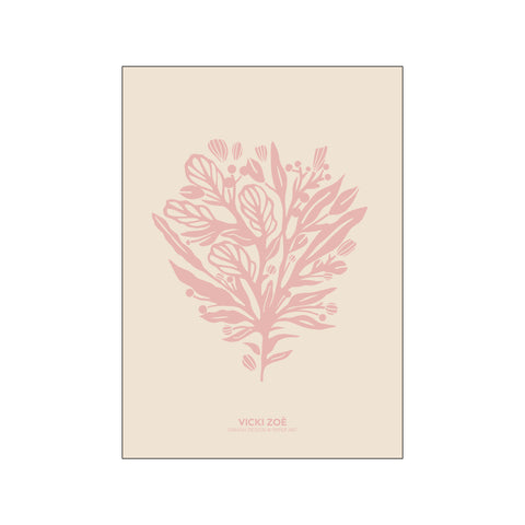 Soft Rose Flower Bouquet — Art print by VICKI ZOÉ from Poster & Frame