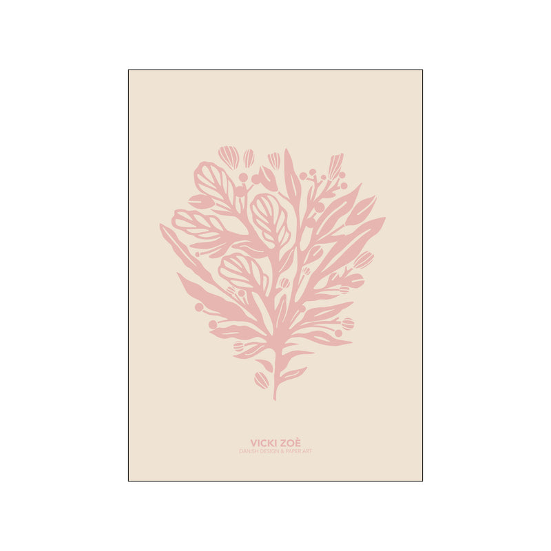 Soft Rose Flower Bouquet — Art print by VICKI ZOÉ from Poster & Frame