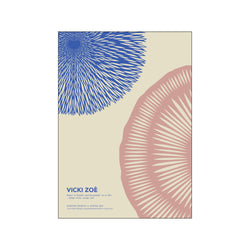 Flower - The Uniqueness of you - Rose Blue — Art print by VICKI ZOÉ from Poster & Frame