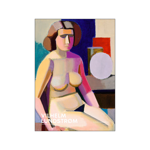 Siddende Model — Art print by Vilhelm Lundstrøm from Poster & Frame