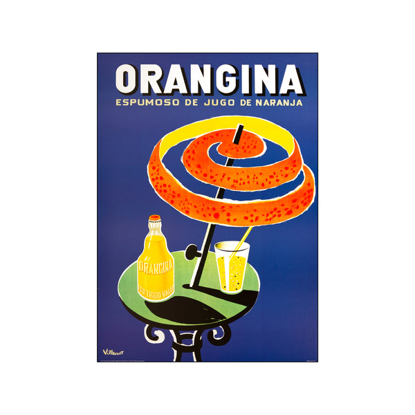 Orangina — Art print by Bernard Villemot from Poster & Frame