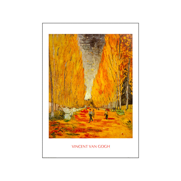 Allée des Alyscamps — Art print by Vincent Van Gogh from Poster & Frame