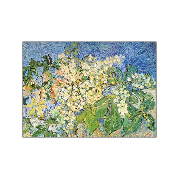 Blossoming Chestnut Branches 2 — Art print by Vincent Van Gogh from Poster & Frame