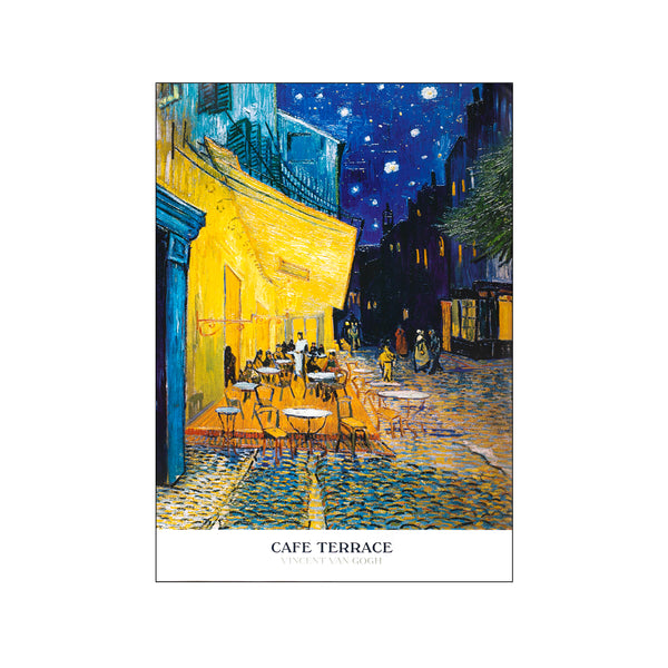 Cafe Terrace — Art print by Vincent Van Gogh from Poster & Frame