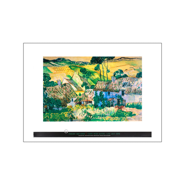 Farms near Auvers — Art print by Vincent Van Gogh from Poster & Frame