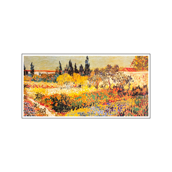 Giardino Fiorito — Art print by Vincent Van Gogh from Poster & Frame