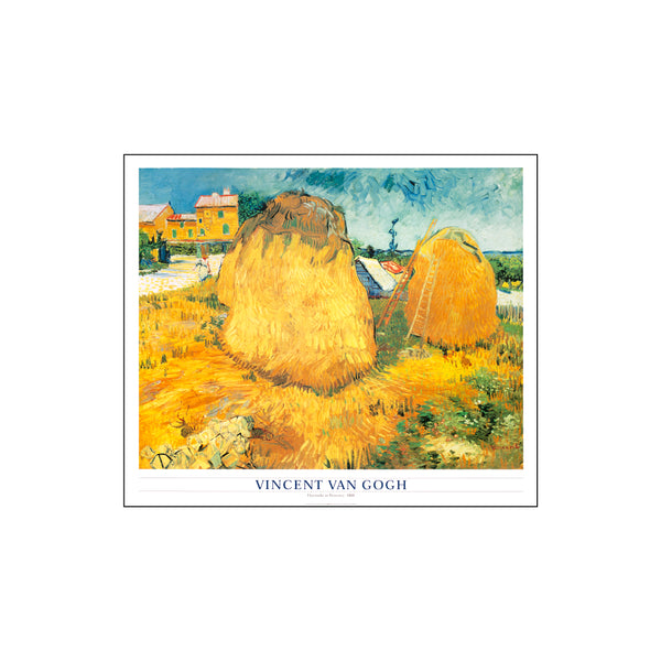 Haystacks in Provence 1888 — Art print by Vincent Van Gogh from Poster & Frame