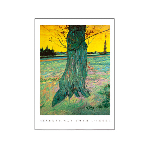 L'Arbre — Art print by Vincent Van Gogh from Poster & Frame