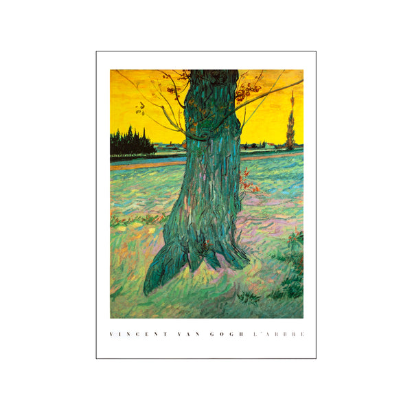 L'Arbre — Art print by Vincent Van Gogh from Poster & Frame