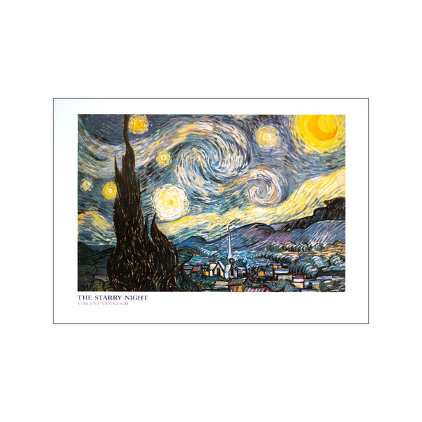 The Starry Night — Art print by Vincent Van Gogh from Poster & Frame